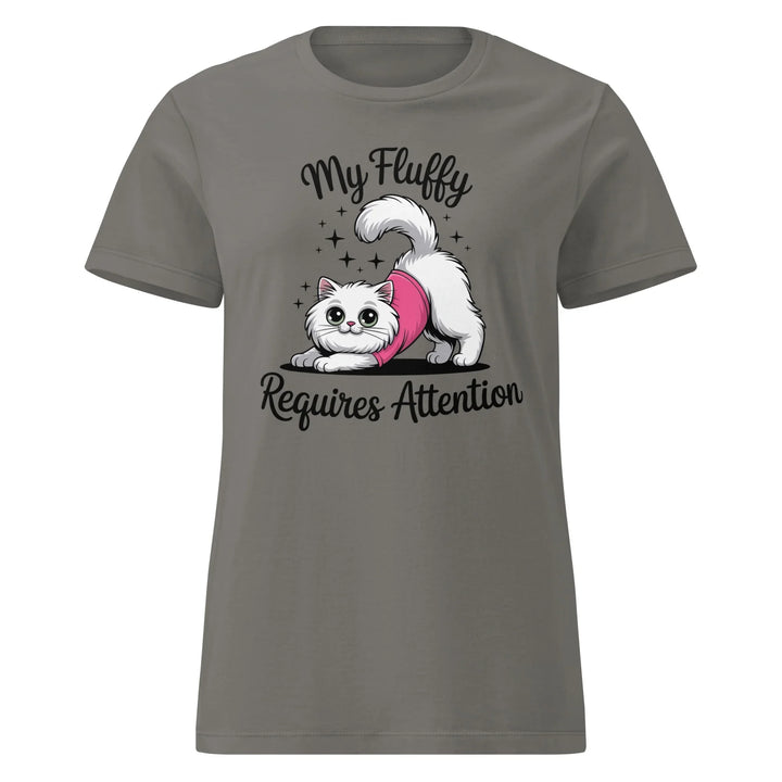 My Fluffy Requires Attention Tee - Briadanna