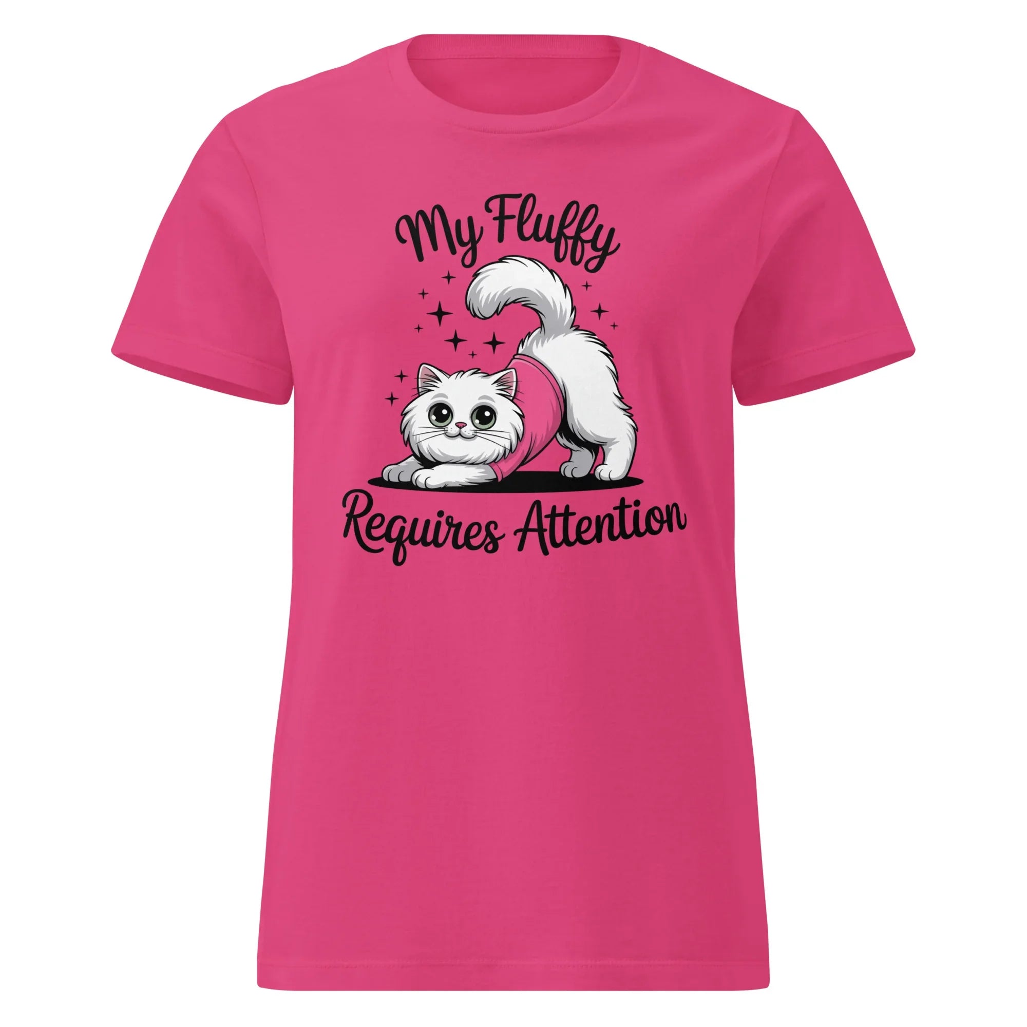 My Fluffy Requires Attention Tee - Briadanna