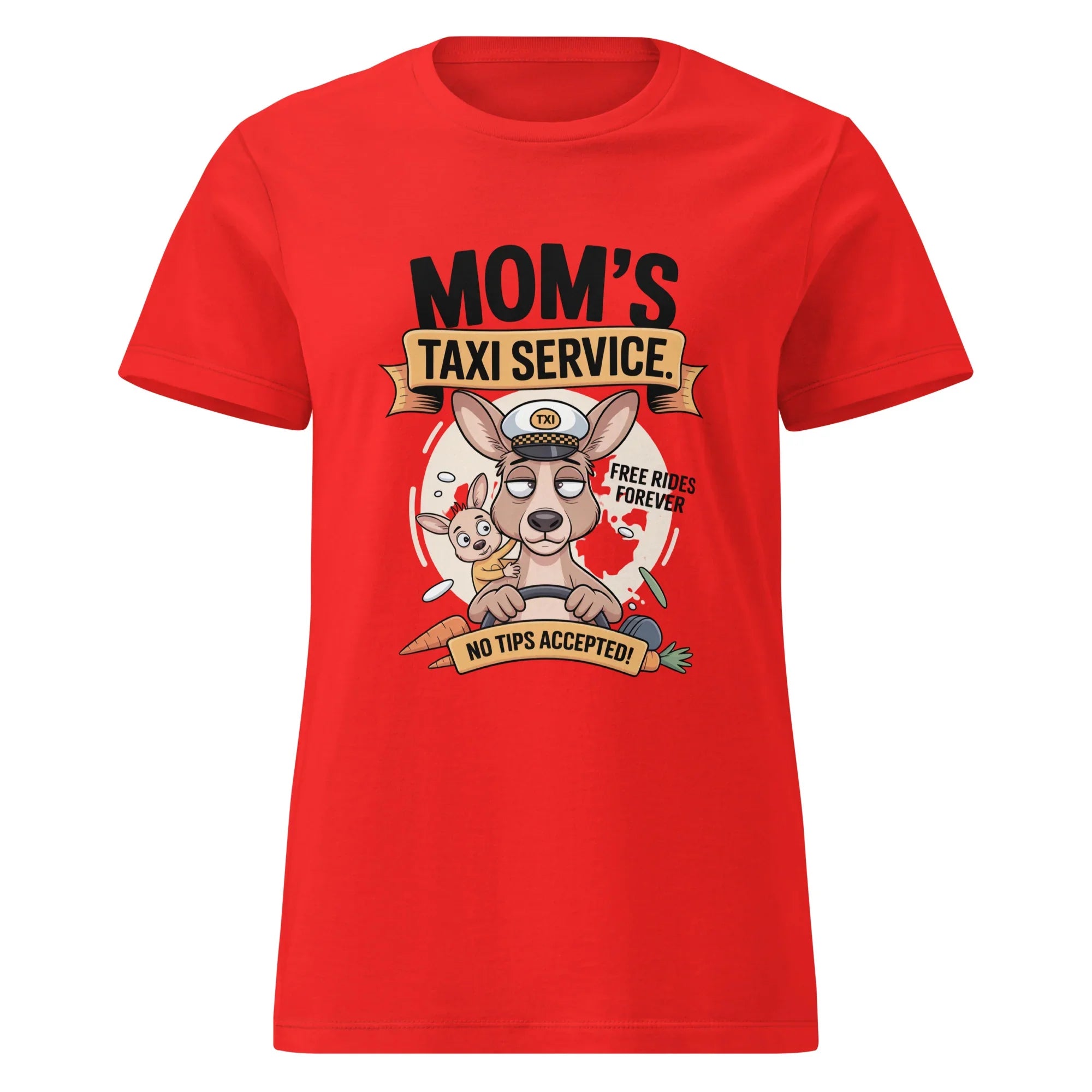 Funny Mom's Taxi Service Tee - Briadanna