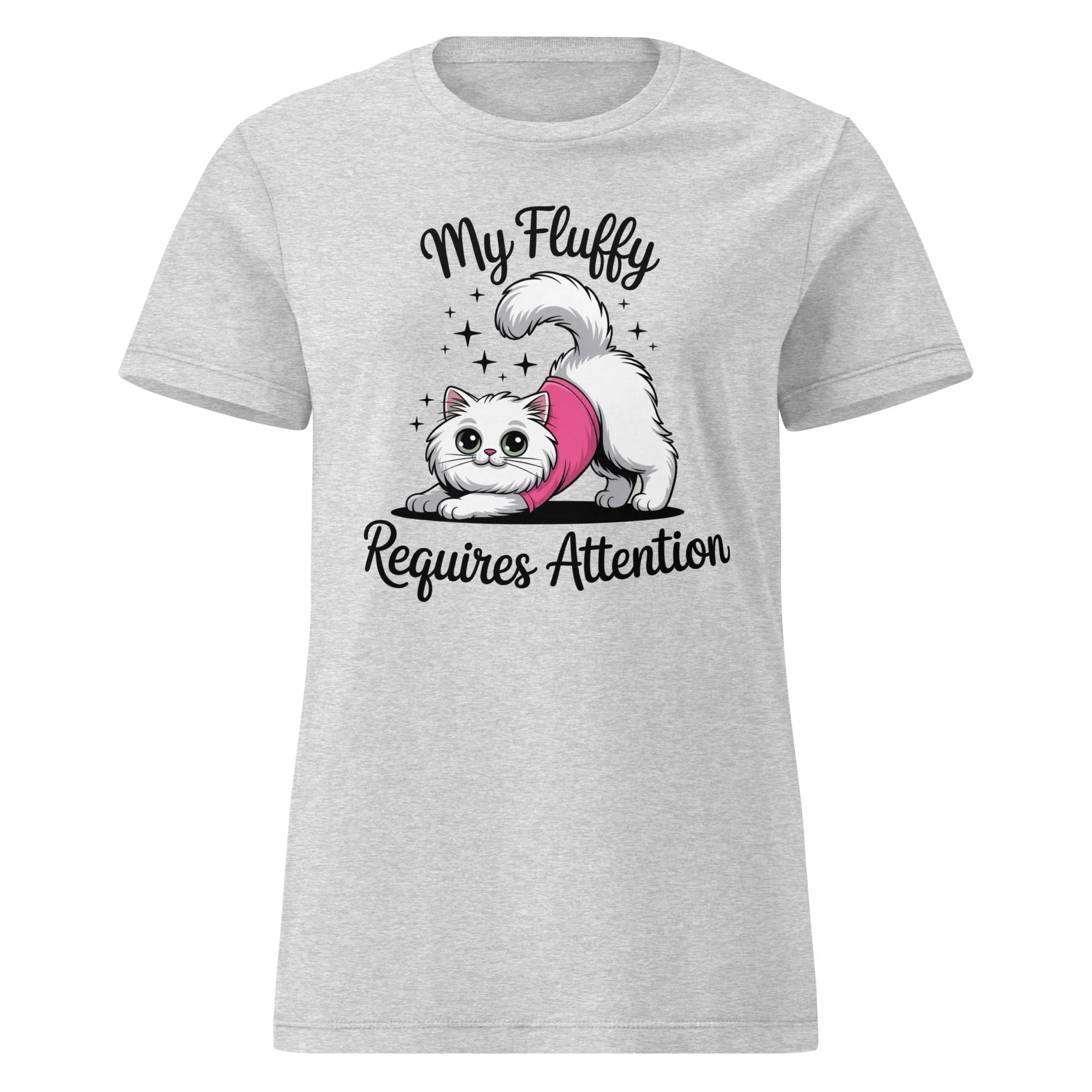 My Fluffy Requires Attention Tee - Briadanna