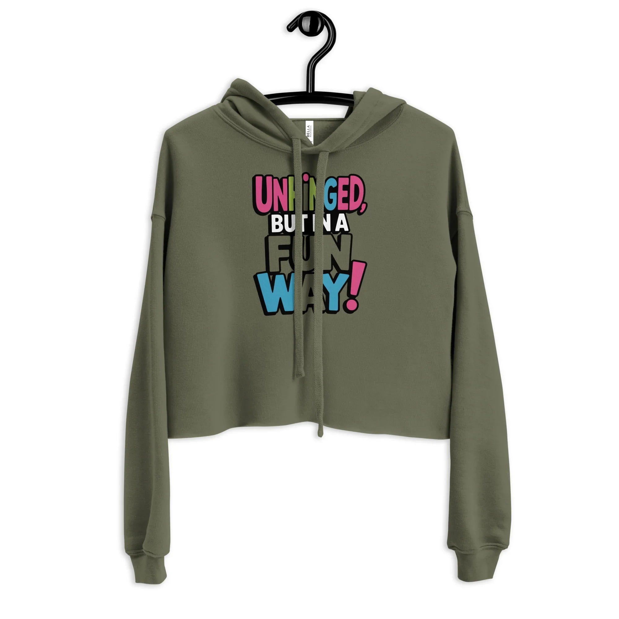Fun - Inspired Crop Hoodie - Briadanna