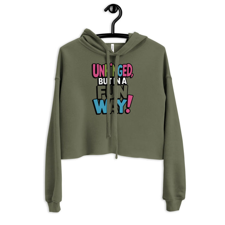 Fun - Inspired Crop Hoodie - Briadanna