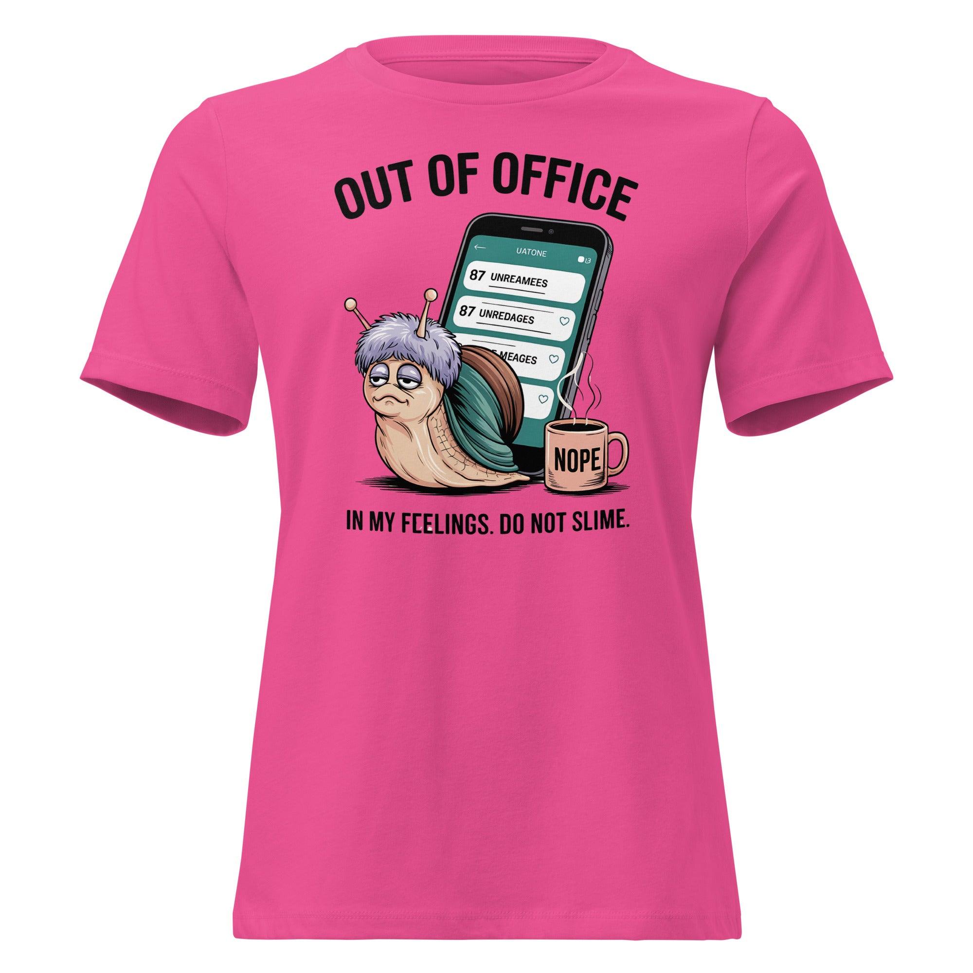 Women's Relaxed 'Out of Office' Tee - Briadanna