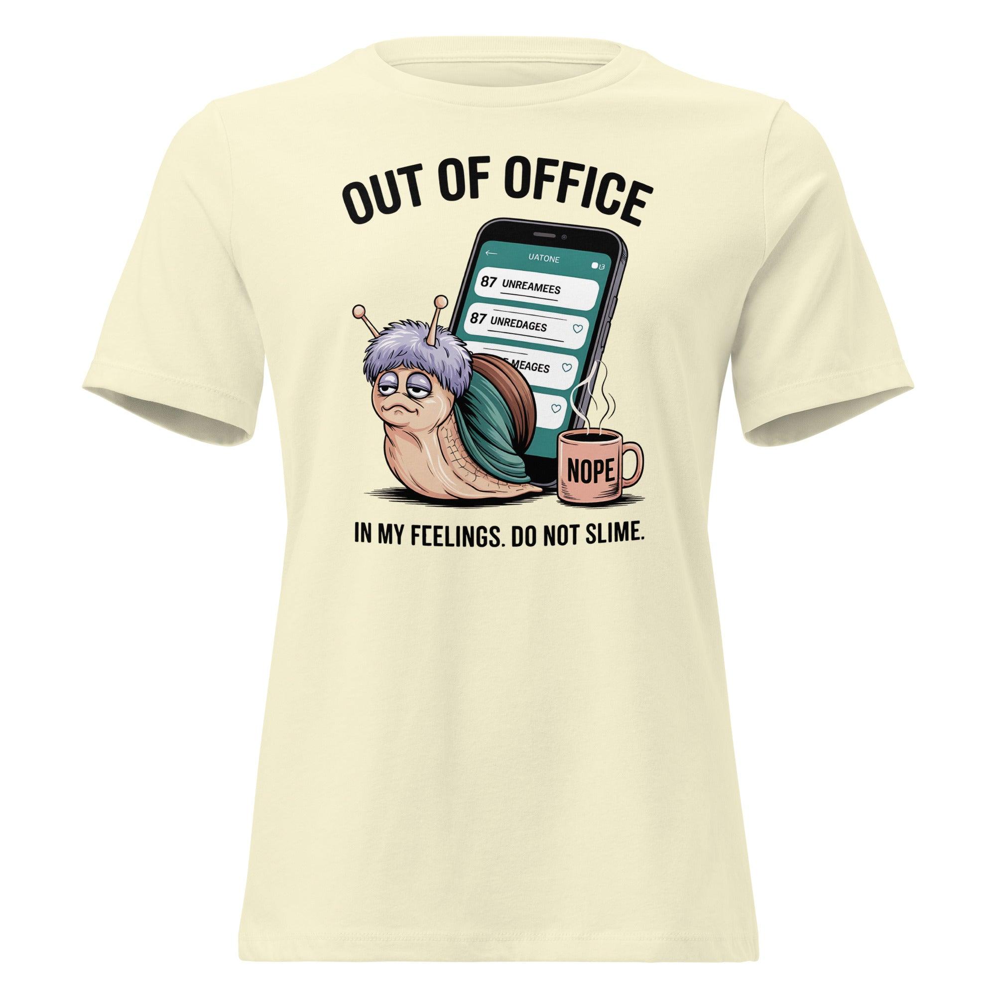 Women's Relaxed 'Out of Office' Tee - Briadanna