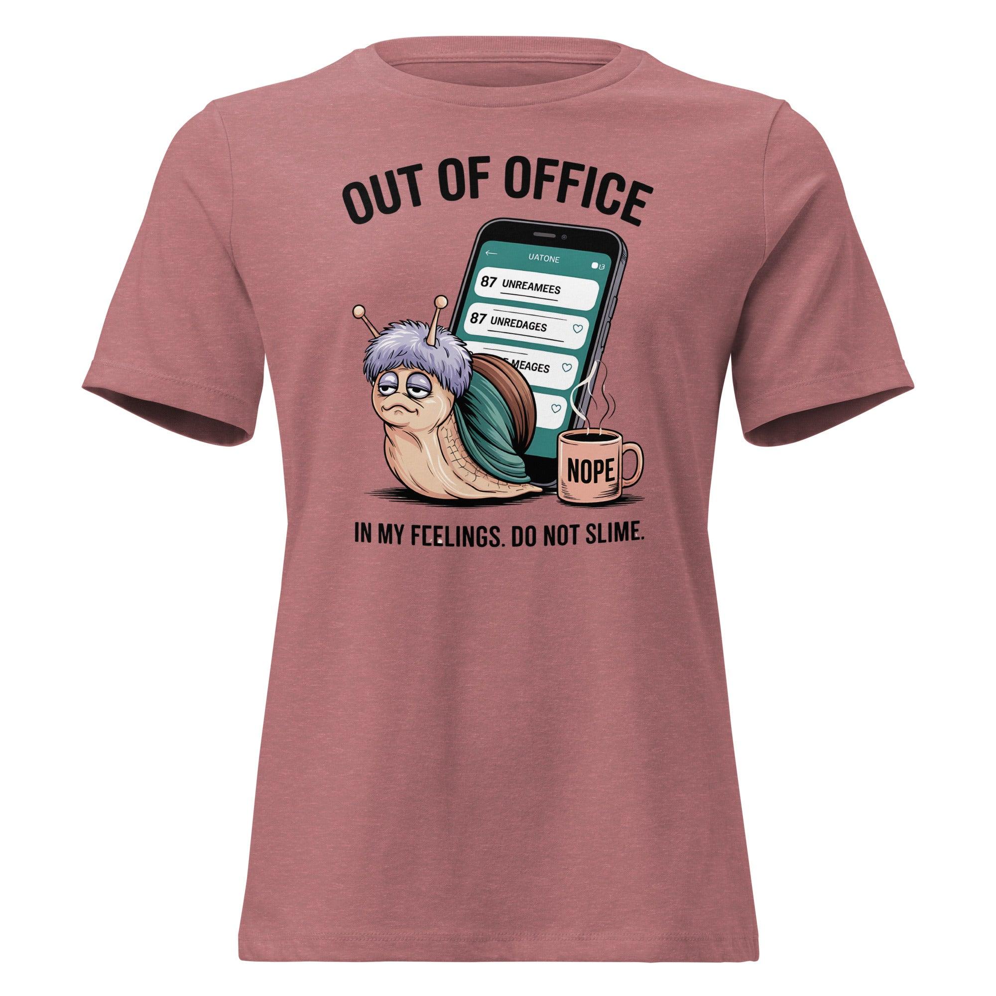 Women's Relaxed 'Out of Office' Tee - Briadanna