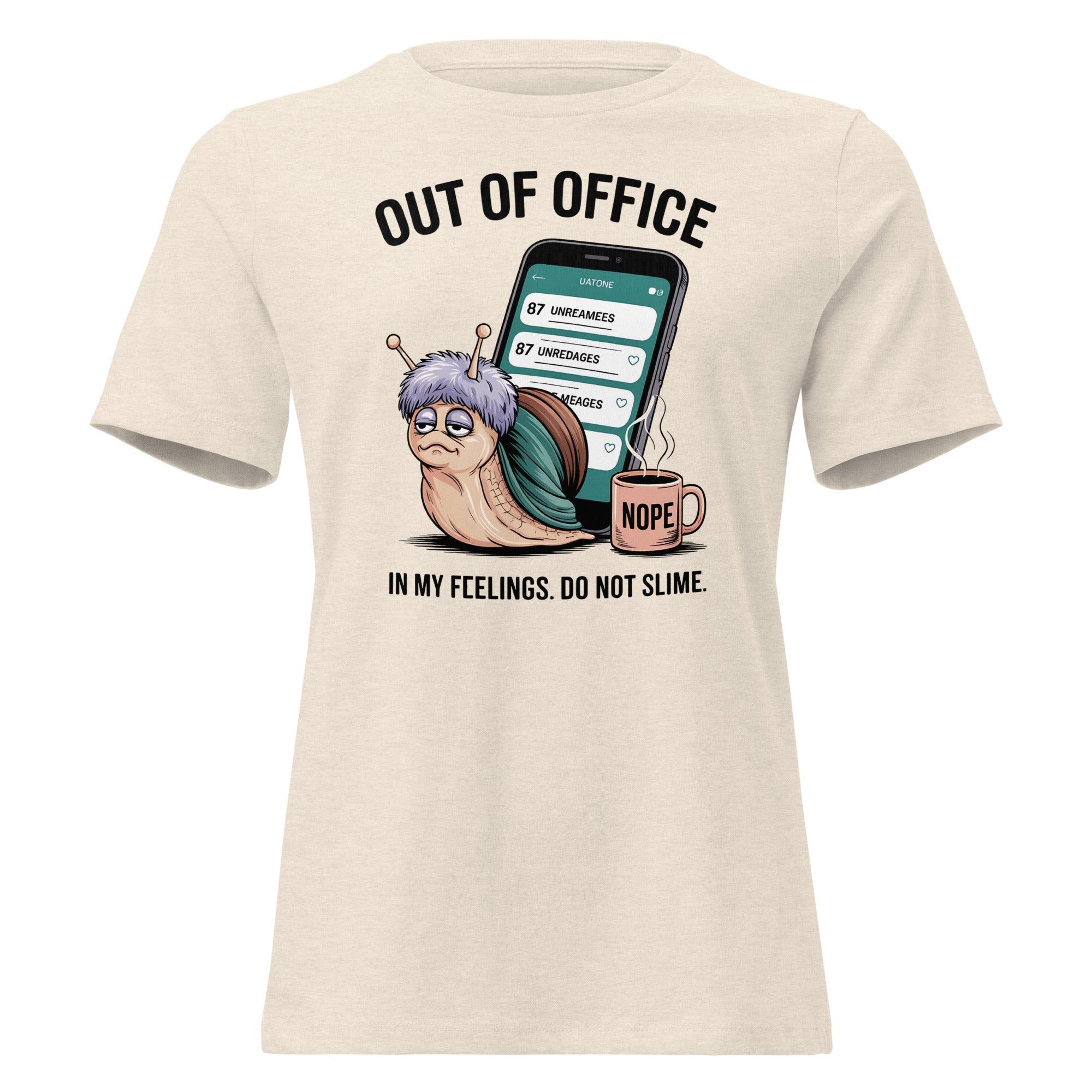 Women's Relaxed 'Out of Office' Tee - Briadanna