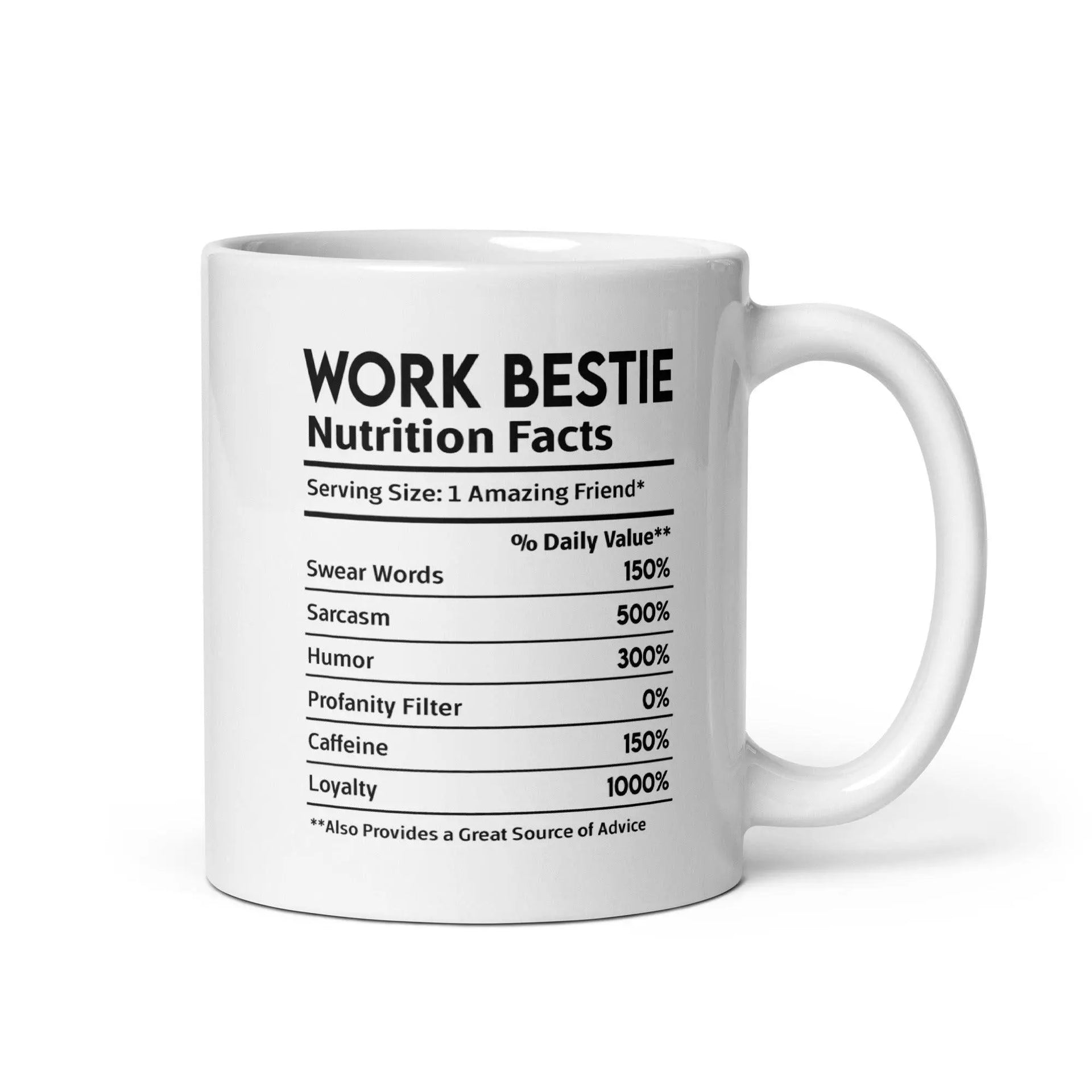 Work Bestie Glossy Mug - Briadanna