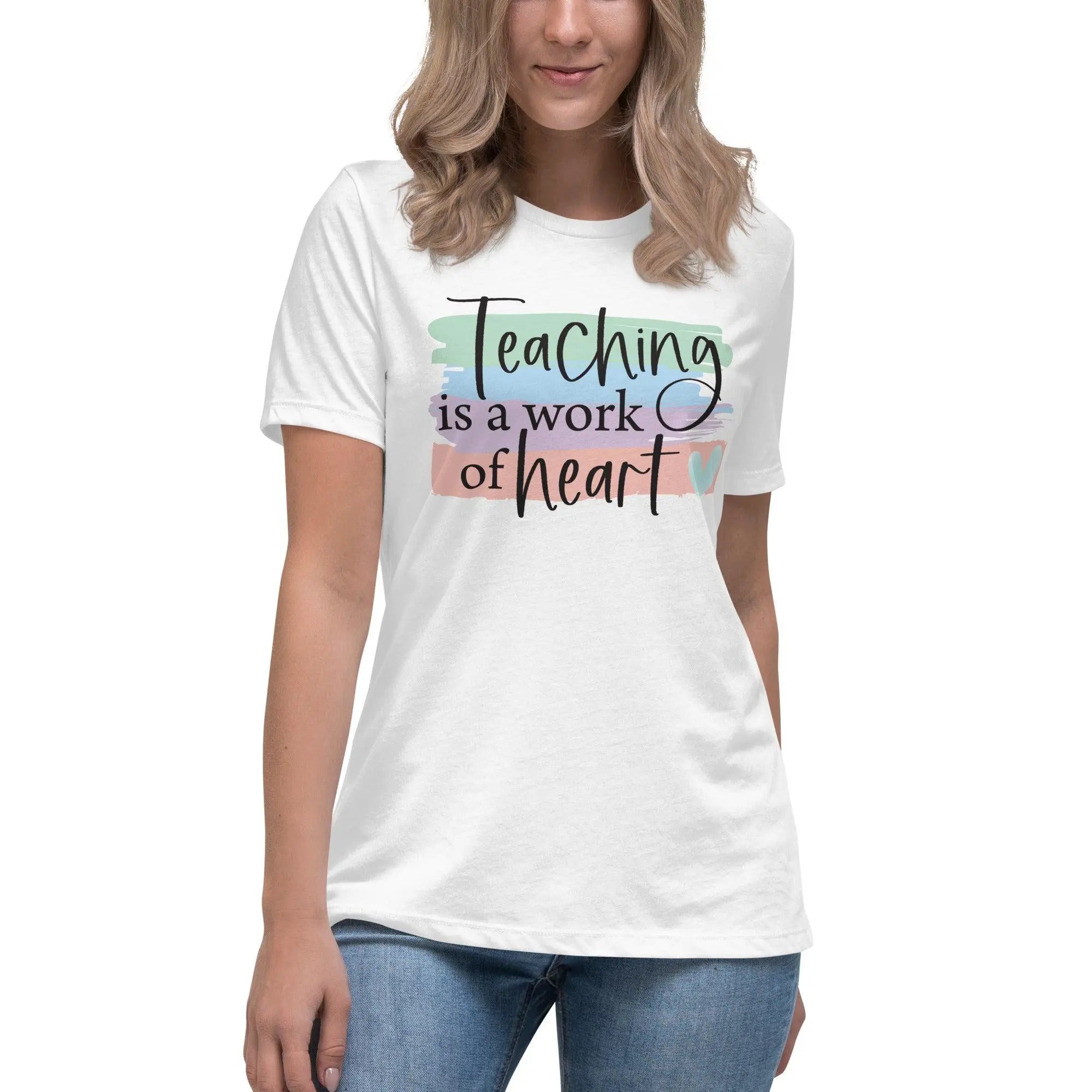 Work Of Heart Relaxed Tee - Briadanna