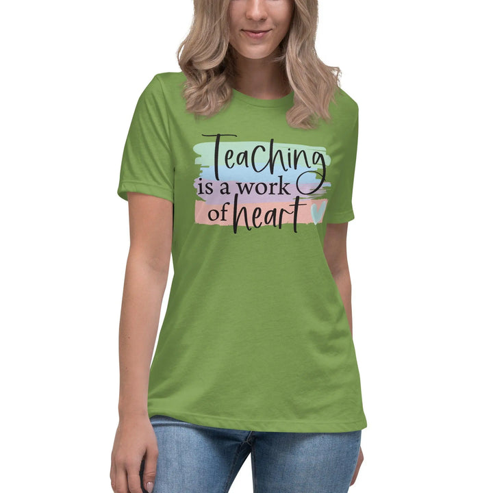 Work Of Heart Relaxed Tee - Briadanna