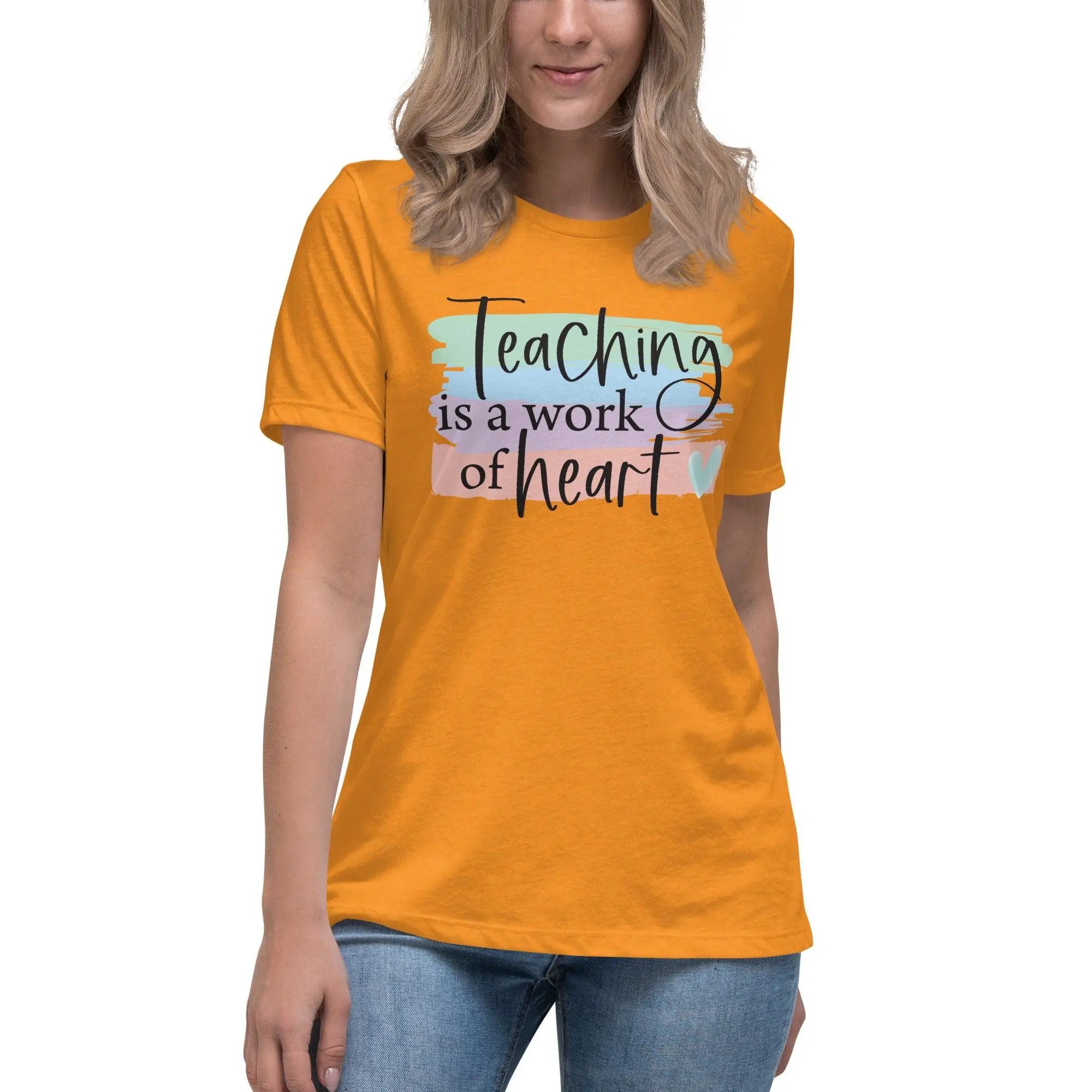 Work Of Heart Relaxed Tee - Briadanna