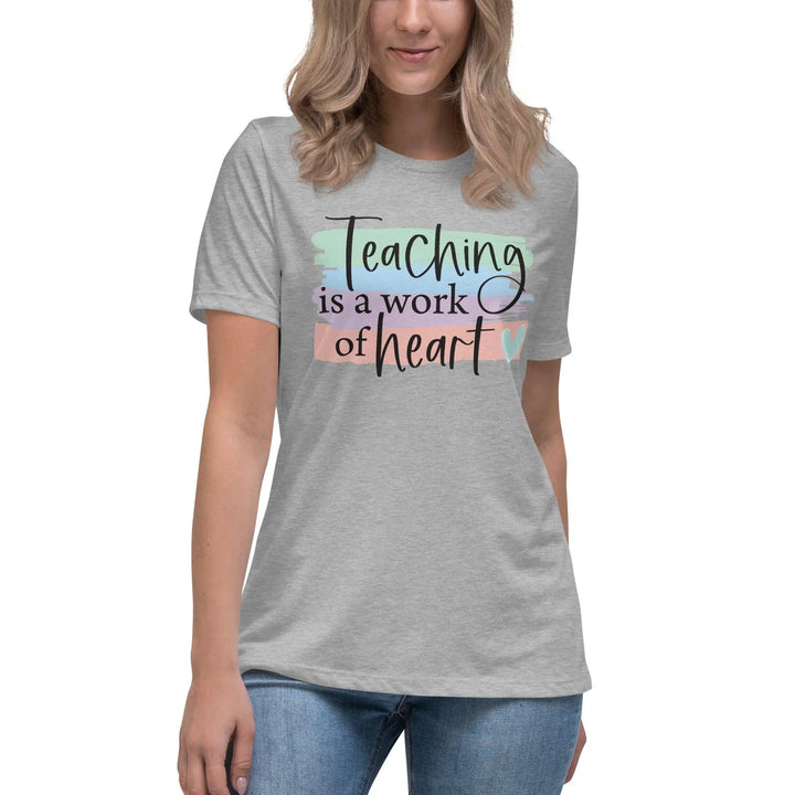 Work Of Heart Relaxed Tee - Briadanna