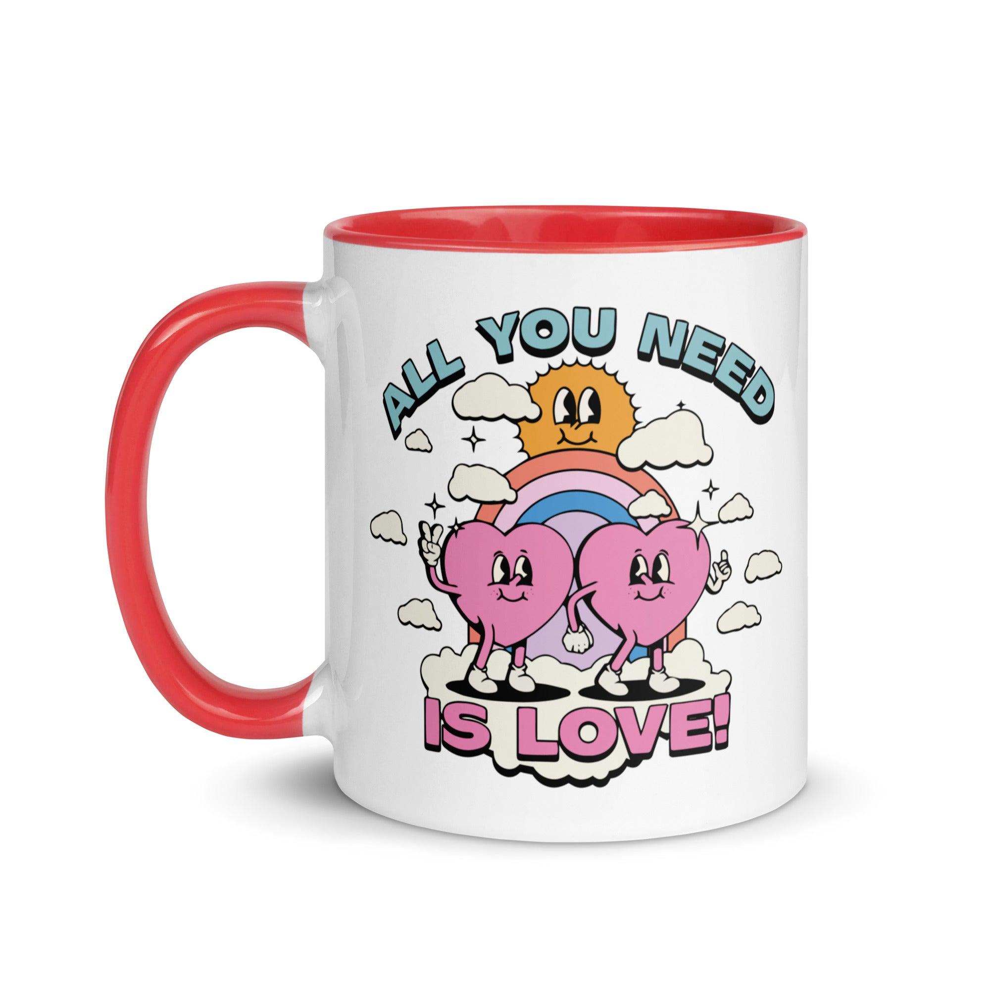 You Need Love Colorful Mug - Briadanna