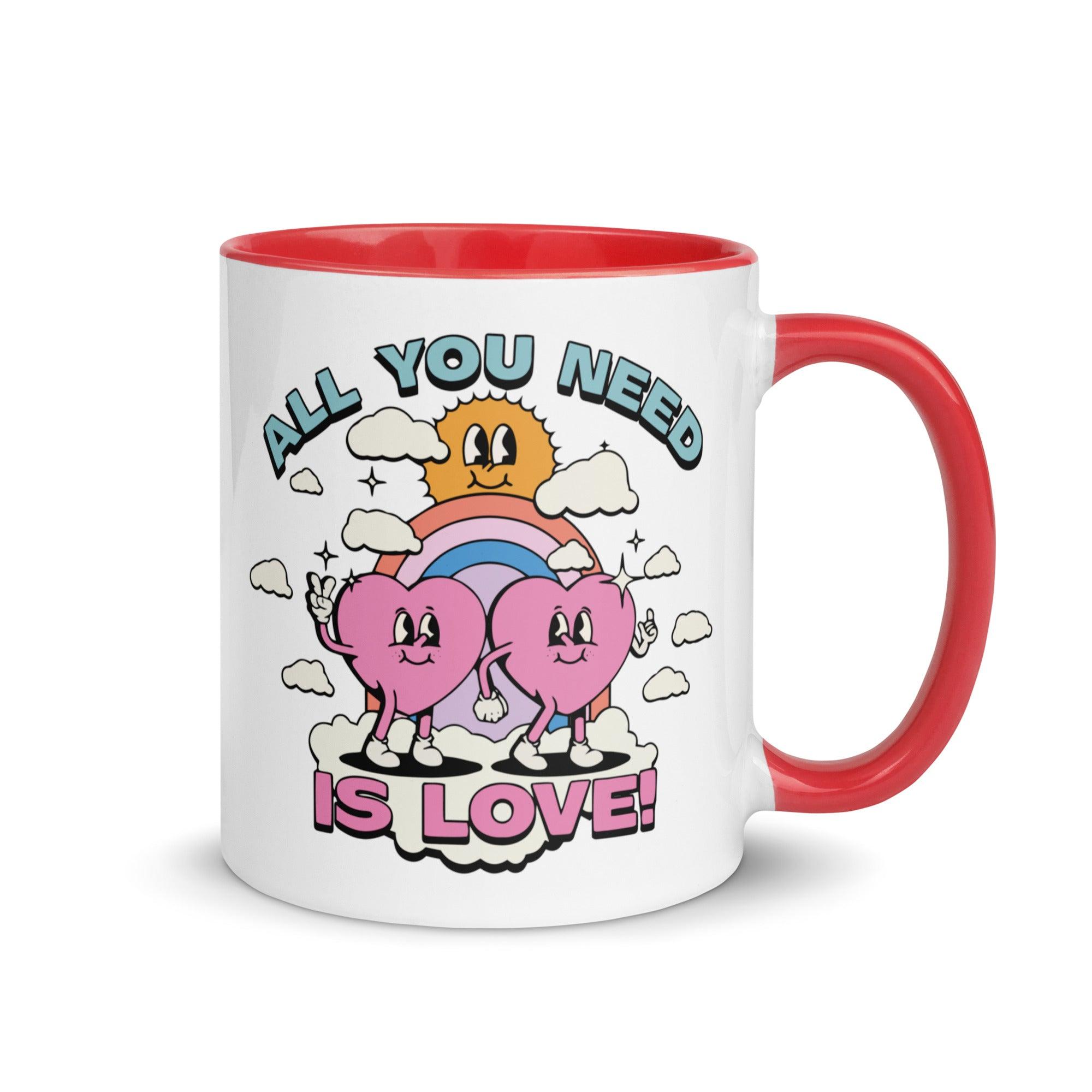 You Need Love Colorful Mug - Briadanna