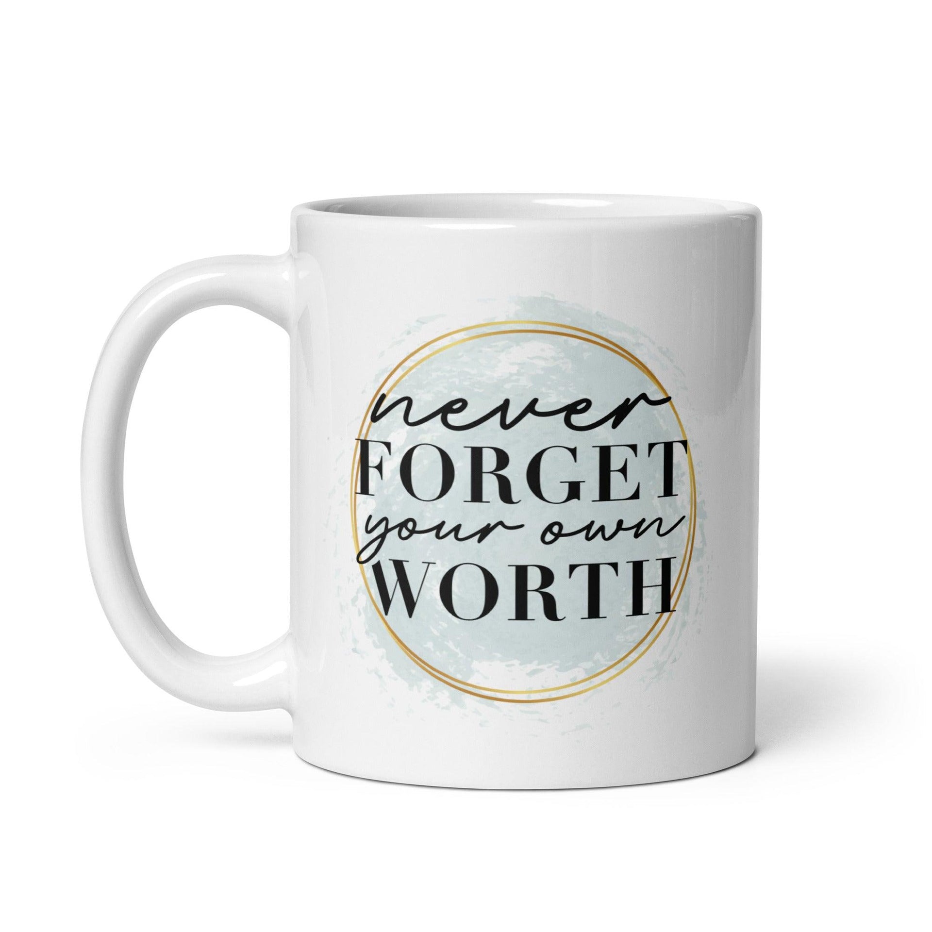 Your Worth Glossy Mug - Briadanna