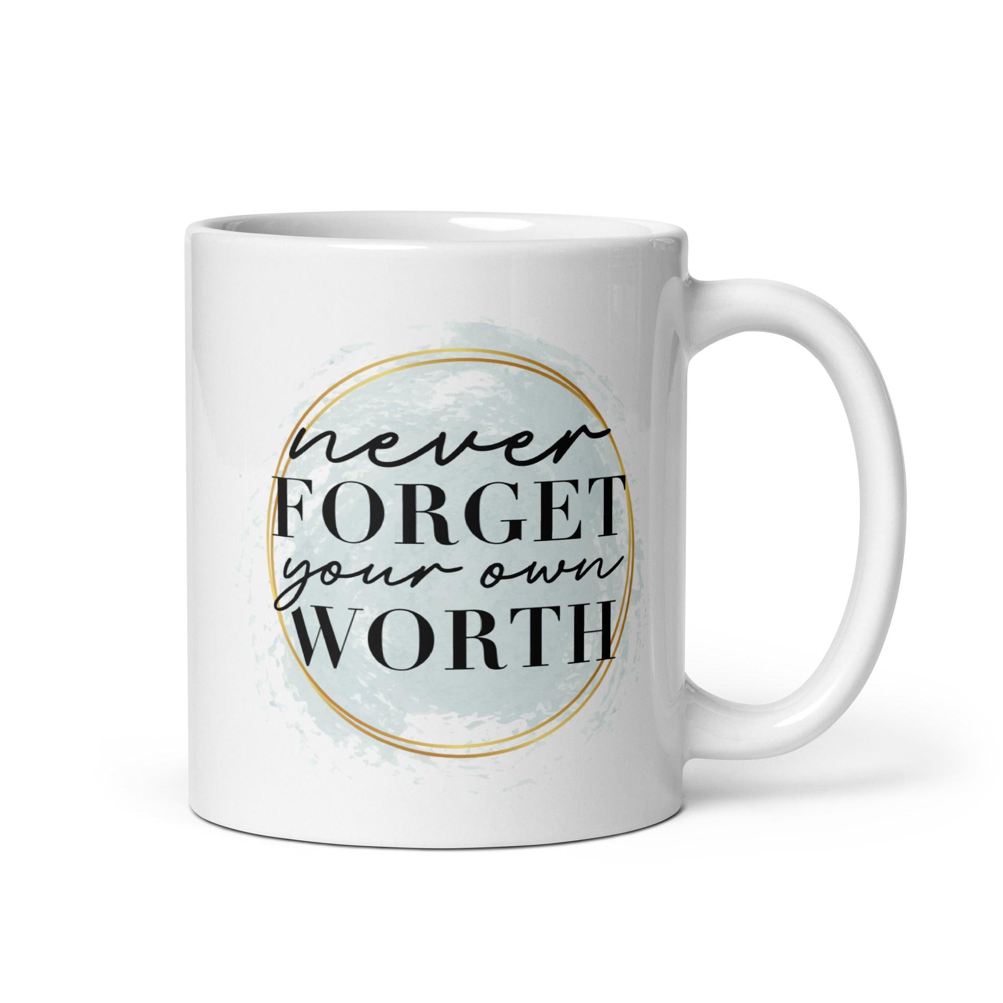 Your Worth Glossy Mug - Briadanna