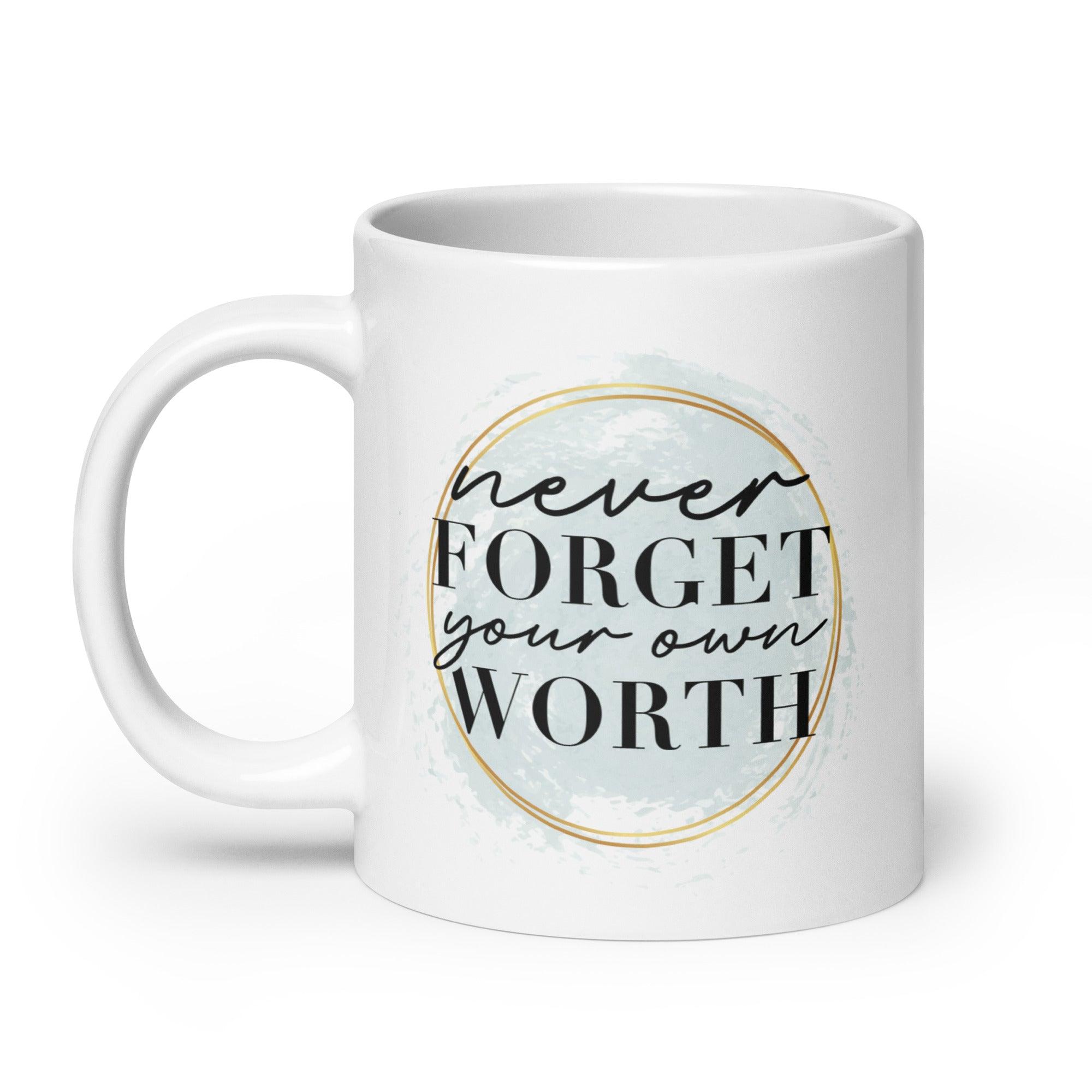 Your Worth Glossy Mug - Briadanna