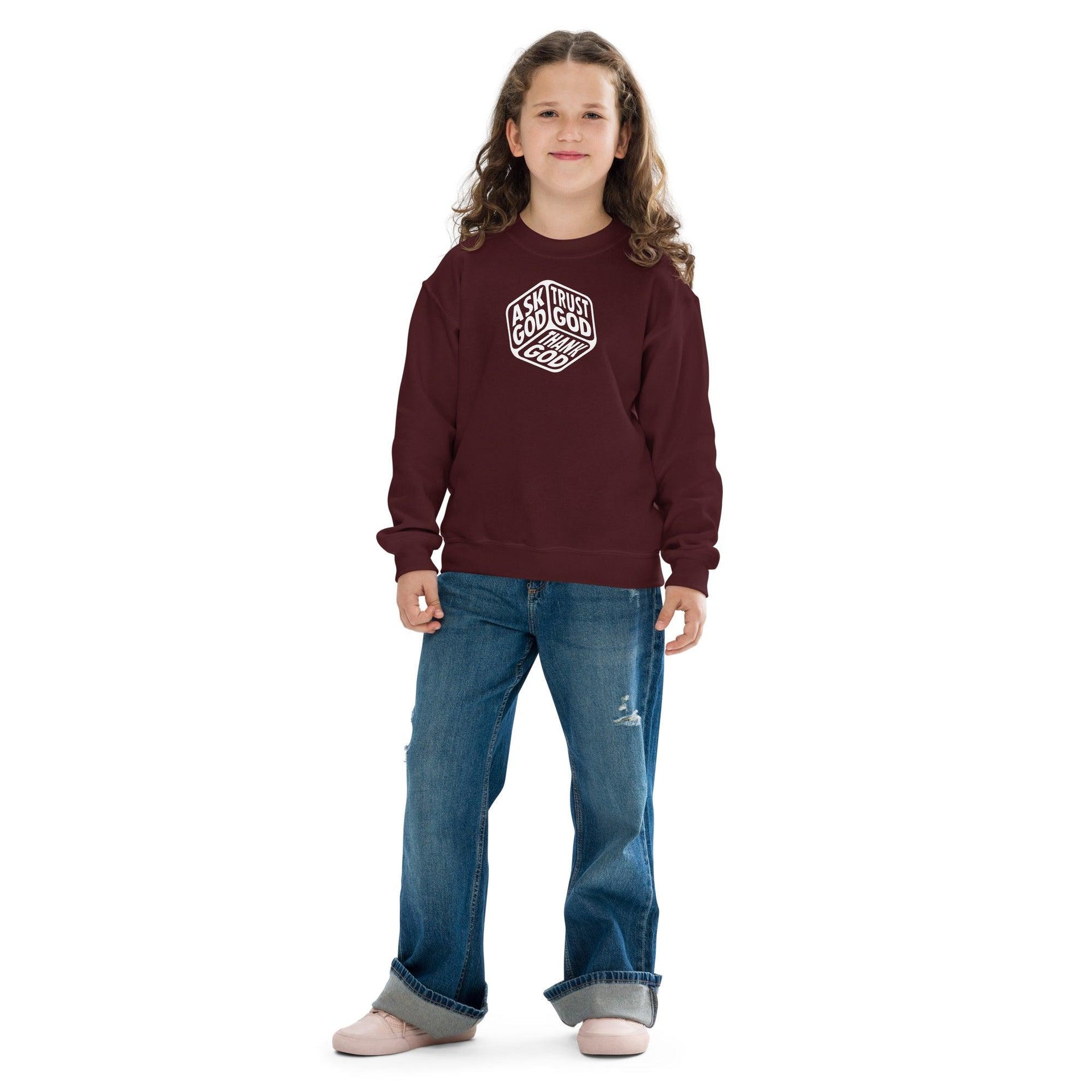 Youth crewneck sweatshirt - Briadanna