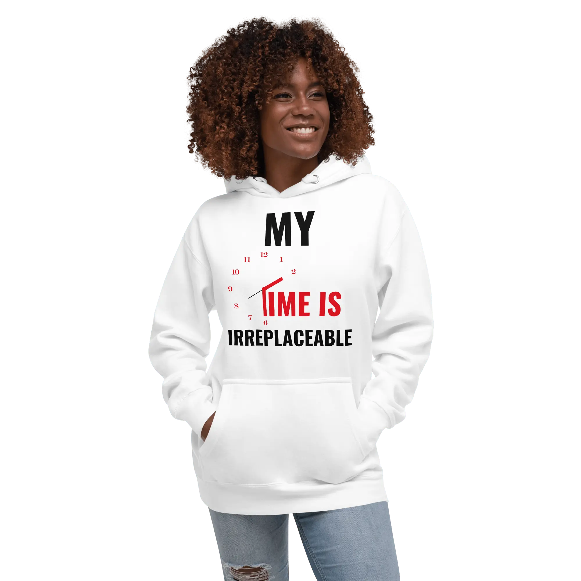 Irreplaceable Time Hoodie - Briadanna