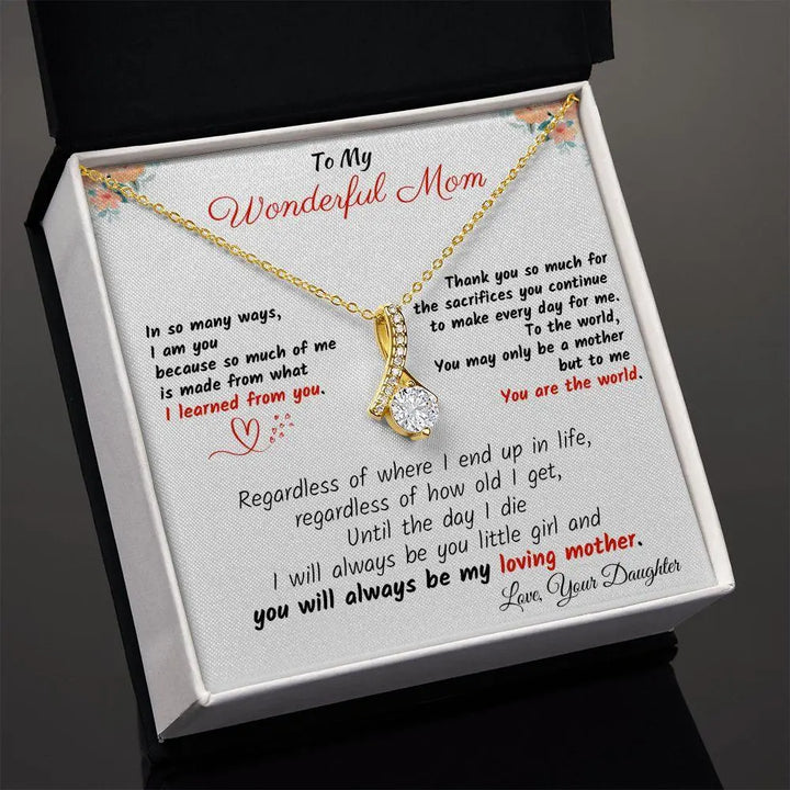 My Wonderful Mom Alluring Necklace - Briadanna