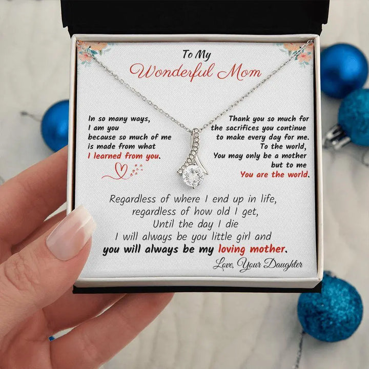 My Wonderful Mom Alluring Necklace - Briadanna