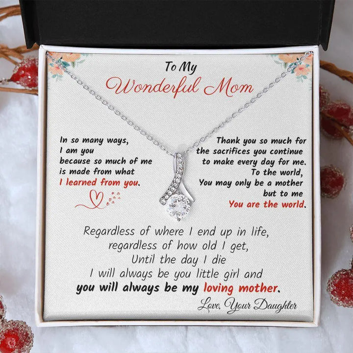 My Wonderful Mom Alluring Necklace - Briadanna