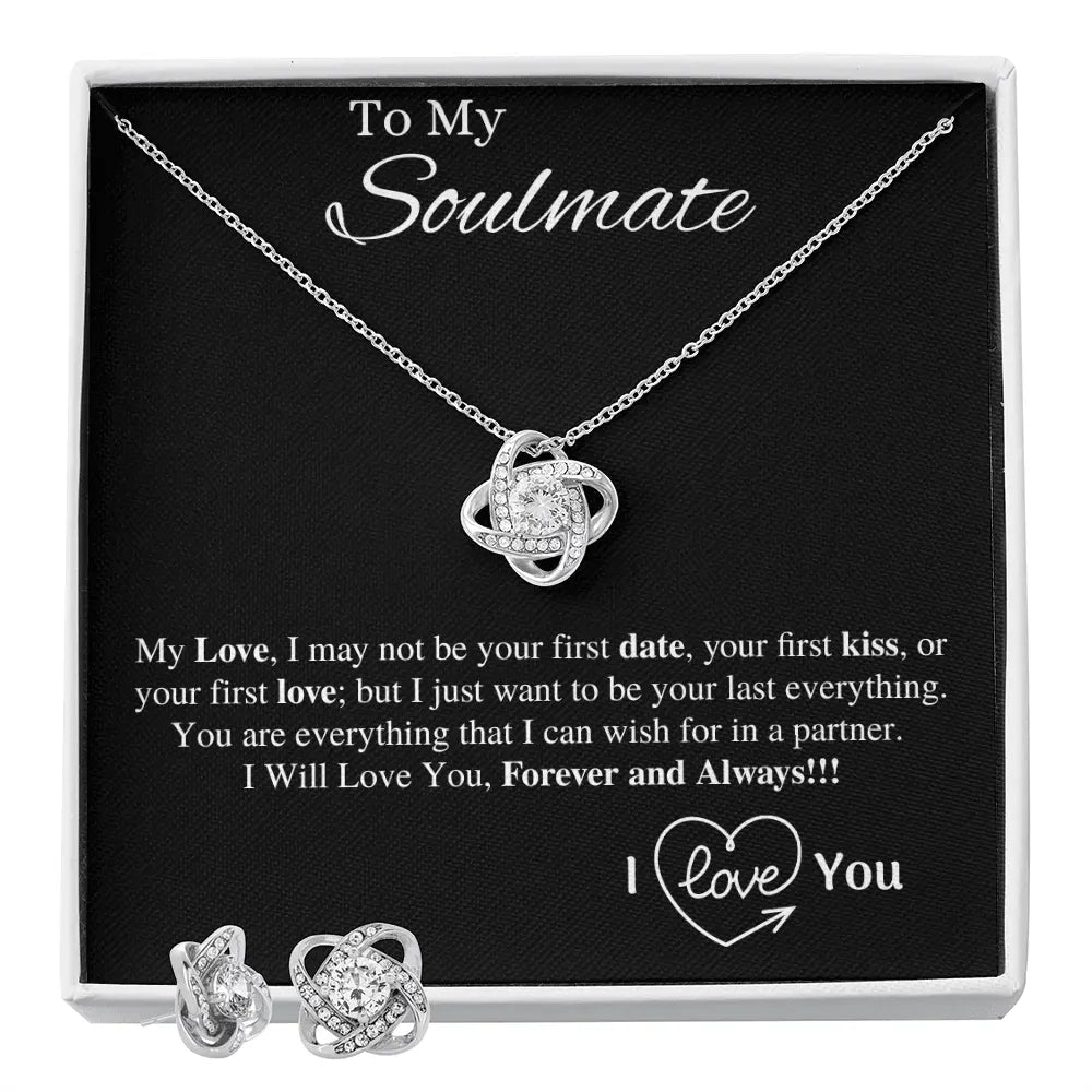 Soulmate's Necklace & Earring Set - Briadanna