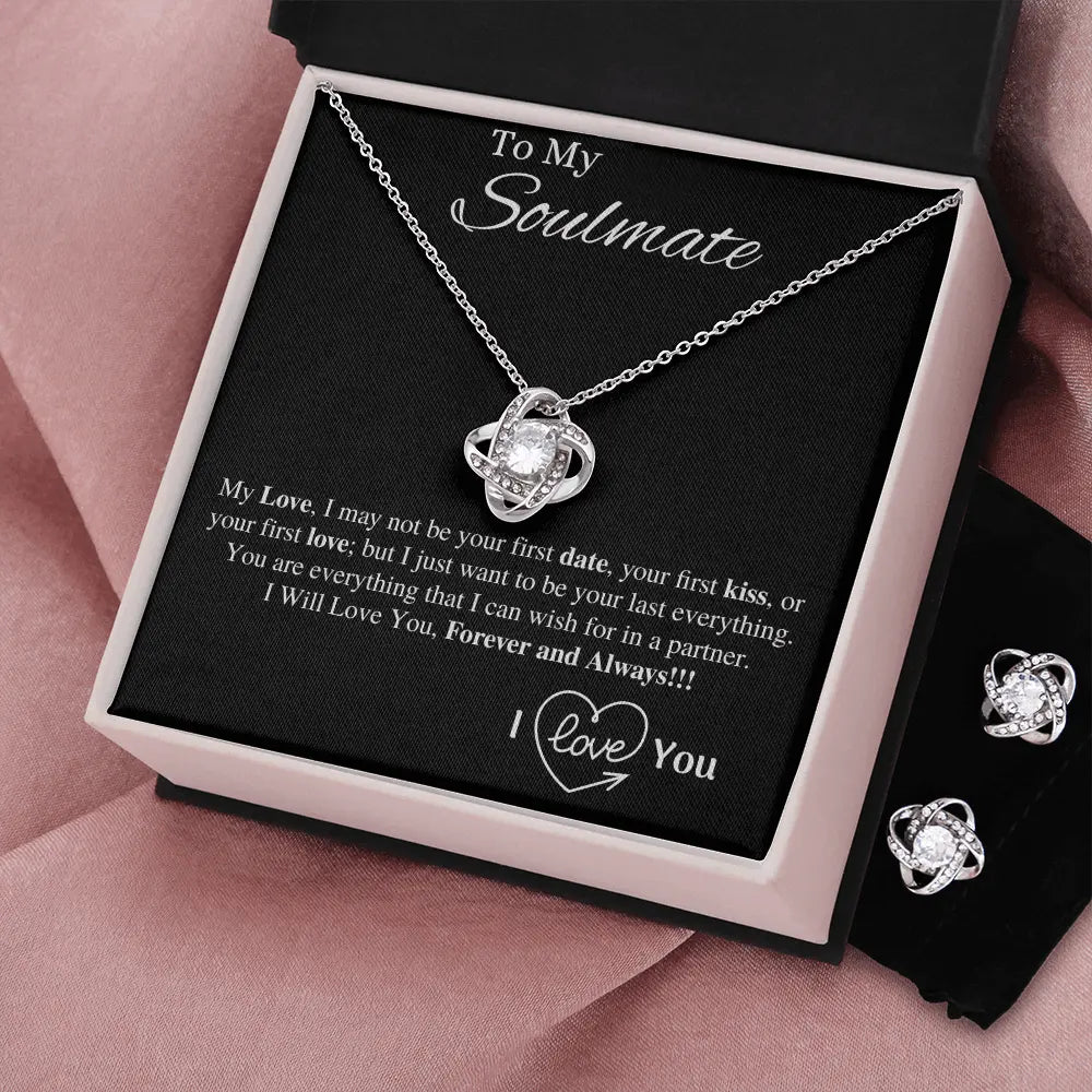 Soulmate's Necklace & Earring Set - Briadanna