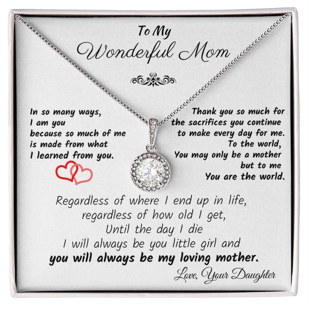 Wonderful Mom - Eternal Hope Necklace - Briadanna