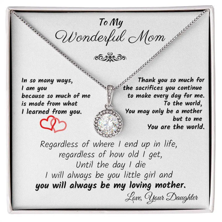 Wonderful Mom - Eternal Hope Necklace - Briadanna